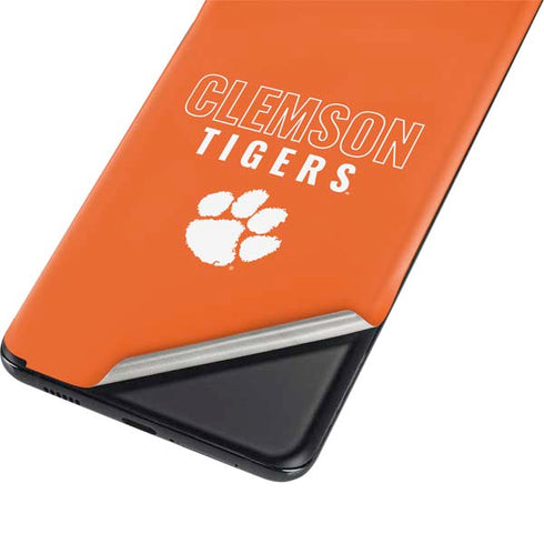 Clemson University Tigers Logo Galaxy S21 Plus 5G Skin